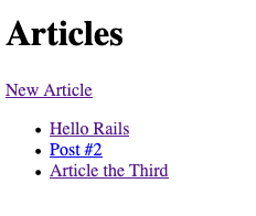 Three articles
